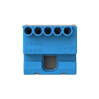 Bornier neutre Mistral-5X4mm²+1X25mm²-Rapide et à vis|ABB-ABB799202