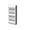 Coffret Saillie Mistral 41W 750DEG sans Porte-4X12M