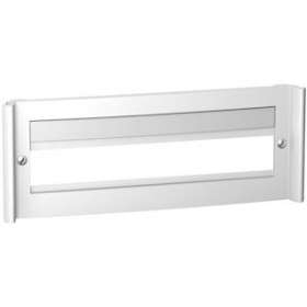 Pragma, plastron à fenêtre Blanc pour coffret 18 modules|Schneider Electric-SCHPRA91014W