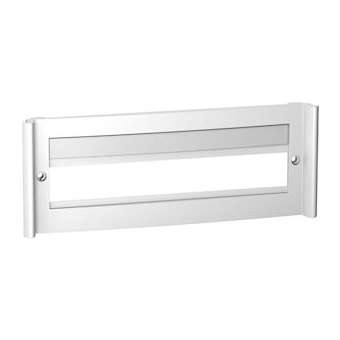 Pragma, plastron à fenêtre Blanc pour coffret 24 modules|Schneider Electric-SCHPRA91015W