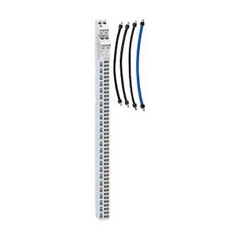 Acti9 Vdis - répartiteur vertical - 160A 250/440V 66 points de connexion|Schneider Electric-SCHA9XPK715