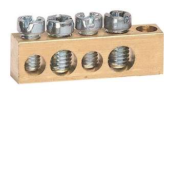 Barrette sur socle 30mm 2X16-2X10mm|Hager-HAGK140