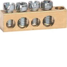 Barrette sur socle 30mm 2X16-2X10mm|Hager-HAGK140