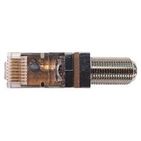 Sachet de 10 adaptateurs Balun RJ45 vers F|Evicom-EVCACONRJF