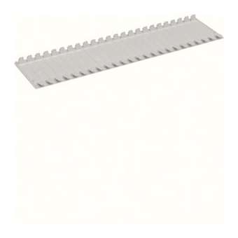 Obturateur en bande pour coffrets vector IP55 12 modules RAL 7035 gris clair|Hager-HAGVZ415