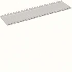 Obturateur en bande pour coffrets vector IP55 12 modules RAL 7035 gris clair|Hager-HAGVZ415