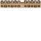 Barrette sur socle 73mm 5X16-6X1mm