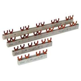 Barres EV, 2phases, 7PE, pour utilisation de contacts auxiliaires|Eaton industries-EONEVG-16-2PHAS-6MODUL-HI