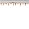 Barre de pontage 3P+N 80A languette 16mm² 57M