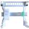 Coffret de com modulaire 1 support RJ45 + rail DIN