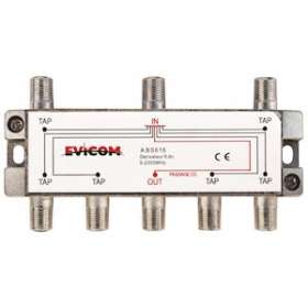 Dérivateur 5 - 2 300 MHz 6 sorties -16 dB|Evicom-EVCABS616