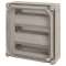 Coffret pour disjoncteurs modulaires, +porte, 3x15PE, HxLxP375x375x150mm|Eaton industries-EONAE-I44E-T