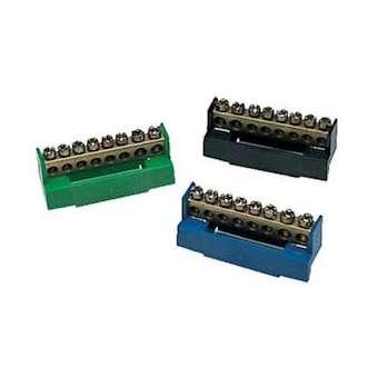 FOR Barrette de neutre (bleu)- 6 x 10 mm² en 2 x 16 mm² (x4)|ABB-ABB610187