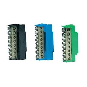 FOR Barrette de phase (noir)- 6 x 10 mm² en 2 x 16 mm² (x4)|ABB-ABB610185