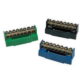 FOR Barrette de Terre (vert)- 6 x 10 mm² en 2 x 16 mm² (x4)|ABB-ABB610186