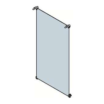 Plaque de fond Isolante 900mm x 750mm pour Coffret Gemini Taille 6|ABB-ABB150272