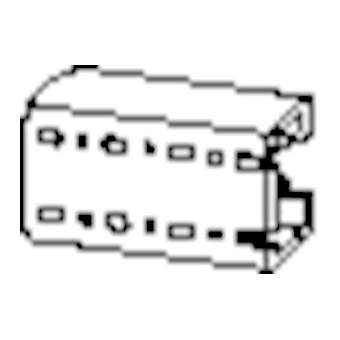 Profilé de châssis-support, horizontale, L900mm|Eaton industries-EONWW8-ID