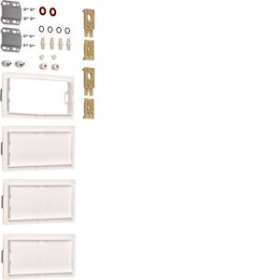 Kit vertical armoire-armoire univers IP44-4 travées 2 armoires superposées l1050|Hager-HAGFZ444S
