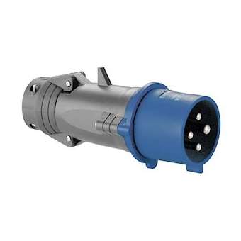 Fiche mobile droite Hypra IP44 32A - 200V~ à 250V~ - 3P+T - plastique|Legrand-LEG052743