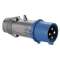 Fiche mobile droite Hypra IP44 32A - 200V~ à 250V~ - 3P+T - plastique|Legrand-LEG052743