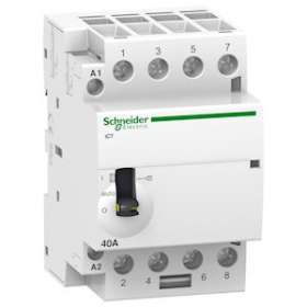 Acti9, iCT contacteur à commande manuelle 40A 4NO 24VCA 50Hz|Schneider Electric-SCHA9C21144