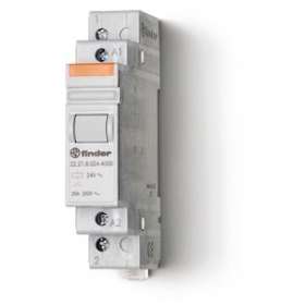 Relais modulaire 1NO 20A 230V AC, AgSnO2|Finder-FID222182304000