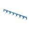 Peigne 8 broches bleu pour contacteur série 2232