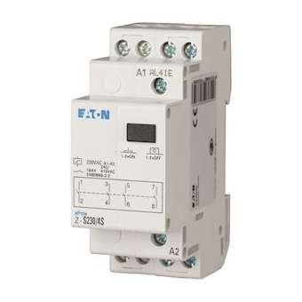 Télérupteur, 230AC, 4 F, 16A, 50Hz, 2PE|Eaton industries-EONZ-S230-4S