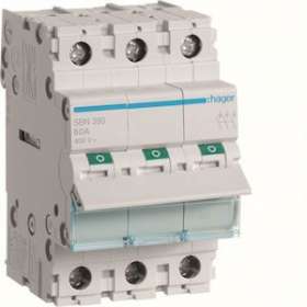 Interrupteur modulaire 3 pôles 100A|Hager-HAGSBN390