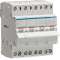 Inverseur modulaire 4 pôles 40A, point commun amont, I-0-II