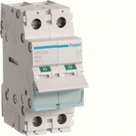 Interrupteur modulaire 2 pôles 80A|Hager-HAGSBN280