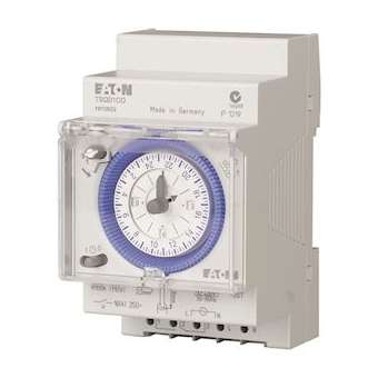 Inter horaire modulaire 24 heures, cavalier enfichable, réserve de marche|Eaton industries-EONTSQD1CO