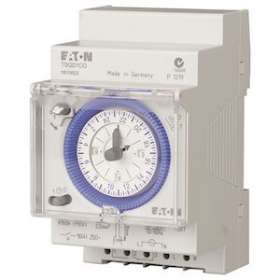 Inter horaire modulaire 24 heures, cavalier enfichable, réserve de marche|Eaton industries-EONTSQD1CO