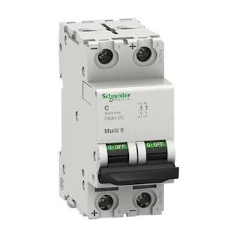 C60H DC - Disjoncteur c60h-dc 500vdc 30a 2p c|Schneider Electric-SCHMGN61534