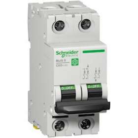 Multi9 C60H-DC - disjoncteur - 2P - 20A C 500V-DC|Schneider Electric-SCHM9U21220