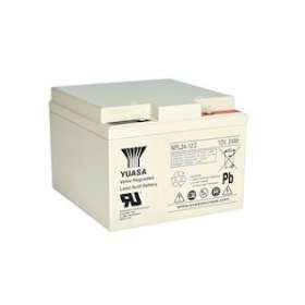 Batterie étanche au plomb NPL 24Ah 12V - bac std - duree de vie: 10 ans|Yuasa-YUANPL24-12I