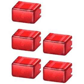 5xcabochons 5TE48.rouge|Siemens Industries et Infrastructures-SIE5TG8061