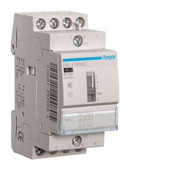 Relais de commande 16A, 2F+2O, 8/12V|Hager-HAGERL418SDC