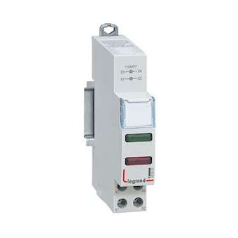 Voyant à LED CX³ double 110V~ à 400V~ - vert et rouge - 1 module|Legrand-LEG412931