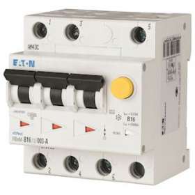 Disj. diff. FRBmM 100mA, cbe C, 3P, Type A,16A|Eaton industries-EONFRBMM-C16-3-01-A