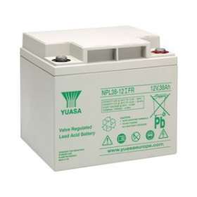 Batterie étanche au plomb NPL 38Ah 12V - bac fr - duree de vie: 10 ans|Yuasa-YUANPL38-12IFR