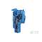 Fichier pour blocs Débrochable / PI-Spring 2,5² bleu|Entrelec-ENT1SNK805742R0000