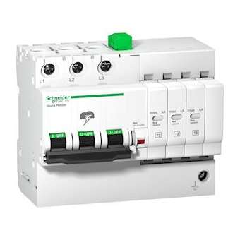 Acti9, iQuick PRD8r parafoudre 3P avec report signalisation|Schneider Electric-SCHA9L16299