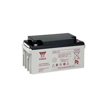 Batterie stationnaire étanche au plomb NP 65Ah 12V - bac standard|Yuasa-YUANP65-12I