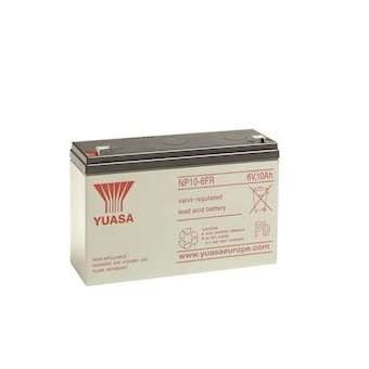 Batterie stationnaire étanche au plomb NP 10Ah 6V - bac fr|Yuasa-YUANP10-6FR