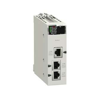 Modicon X80 - module interface bus série RS485/RS232 Modbus ASCII 2voies - durci|Schneider Electric-SCHBMXNOM0200H