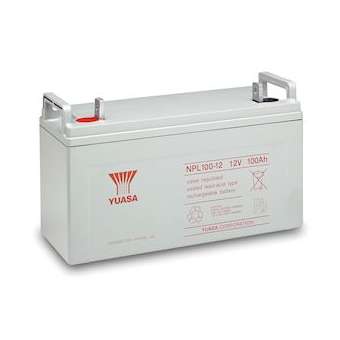 Batterie étanche au plomb NPL 130Ah 6V - bac fr - duree de vie: 10 ans|Yuasa-YUANPL100-12FR