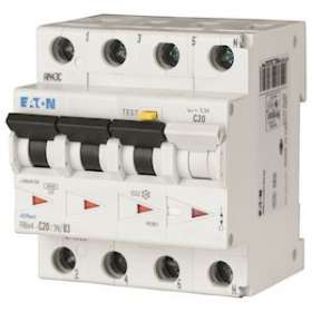 Disj. diff. FRBm4 30mA, cbe C, 3P+N, Type AC,32A|Eaton industries-EONFRBM4-C32-3N-003