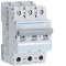 Disjoncteur 3P 6-10kA courbe B - 10A 3 modules|Hager-HAGNEN310