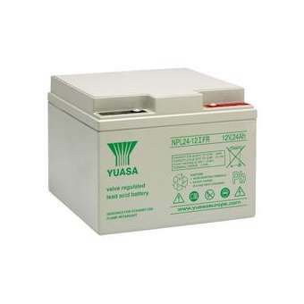 Batterie étanche au plomb NPL 24Ah 12V - bac fr - duree de vie: 10 ans|Yuasa-YUANPL24-12IFR